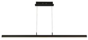 Lampadario Moderno Tribeca Acciaio Bianco Policarbonato Nero Led 17W Cct