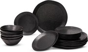 Set da pranzo in pietra 18 pz per 6 persone Dark Moon – Bonami Selection