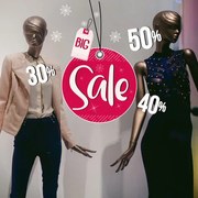 Pink Big Sale | Vetrofania