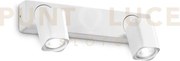 Rudy square applique a parete orientabile 2 luci attacco gu10 lampa...