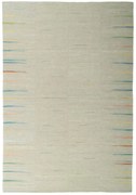 Kilim Tappeto 220x320 Nero (Iran) Tessuto A Mano
