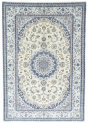Nain Tappeto persiano 200x290 Beige (Iran) Annodato A Mano