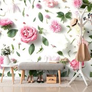 Carta da parati – Natura morta delicata di fiori