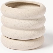 Portavaso con piattino Rudi, alt. 12 cm