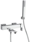Rubinetto per vasca Flat per muro cromo MAMOLI