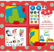 Gioco con adesivi - amiamo le automobili