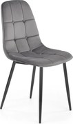 Sedia da pranzo KINDREL 1 pz grigia