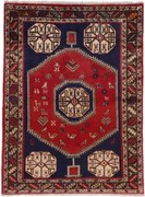 Shiraz Tappeto 140 x 190 (Iran) Annodato A Mano