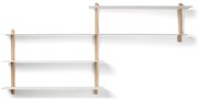 GEJST - Nivo Shelf B Claro Quercia/Bianco