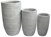 JULIA - set di 3 vasi