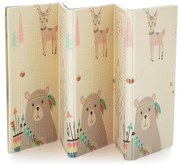 PETITE&MARS - Tappetino da gioco pieghevole CAMPY ELEPHANT&FOX