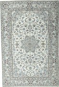 Kashan Tappeto persiano 200x300 Beige (Iran) Annodato A Mano