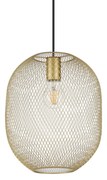 Lampadario A Sospensione Contemporaneo Net Metallo Oro 1 Luce E27 42W Ip20