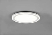 Plafoniera  carus led rotonda bordo bianco r67224331