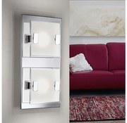 Eglo 93312 - Plafoniera LED VICARO 2xLED/2,5W/230V