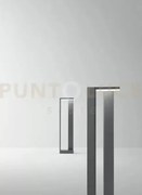 Quad paletto in alluminio antracite opaco led 10w 3000k cri?80 220-...