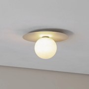 Plafoniera soffitto Pixie TK Lighting, dimmerabile, Crema / Ambra, Soggiorno / Sala da pranzo, Metallo, Moderno, Plafoniera