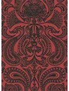 Cole & Son Carta da parati Malabar - Rot/ Schwarz