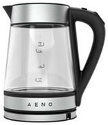 Bollitore Aeno EK1 Trasparente 1,7 L 2200 W Nero