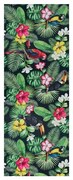 Tappeto verde 52x200 cm Sprinty Tropical - Universal