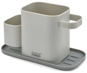 Scaffale in plastica grigia per detersivi Duo - Joseph Joseph