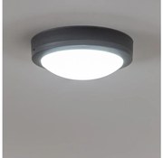 Brilagi - Plafoniera LED da esterno LED/13W/230V diametro 17 cm IP54 antracite