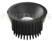 Incasso quantum r30da nero 30w 4500 cct 3000k-4000k ip44 16x9,6cm