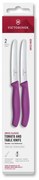 Victorinox - Set di coltelli per verdure SWISS CLASSIC 11 cm, 2 pezzi, viola