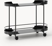 Carrello di servizio in metallo Taru