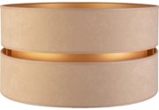 Duolla - Paralume universale DUO E27 diametro 40 cm beige/oro