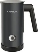 Montalatte elettrico 300 ml nero acciaio