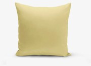 Federa giallo senape Düz, 45 x 45 cm - Minimalist Cushion Covers