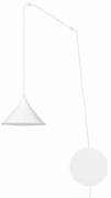Piantana a Sospensione ABRAMO 1 White o Black Colore del corpo Bianco