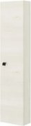 Colonna Bagno Sospesa Zaffiro H.136 Cm 1 Anta Rovere Ghiaccio