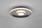 Ascari h2o plafoniera led 35w 4100lm, 3000k cromo con dimmerazione ...