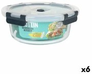 Porta pranzo Ermetico Quttin Rotonda 900 ml Ø 18 x 7,5 cm (6 Unità)