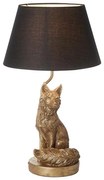 Endon 106796 - Lampada da tavolo FOX 1xE14/6W/230V nero/ottone