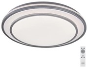 Rabalux 2131 - Plafoniera LED dimmerabile LUPITA LED/40W/230V argento + telecomando