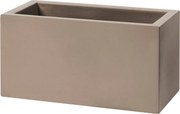 Vaso 80x40x40 cm in Resina Schio Cassa Maxi Cappuccino...