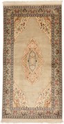 Cashmere Silk Tappeto orientale 140x70 (Indian) Annodato A Mano