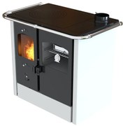 Cucina a legna ATENA bianco 9.33 kW