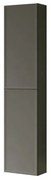 Colonna per mobile bagno Pixel 2 ante P 27 x L 30 x H 160 cm laccato opaco grigio carbone