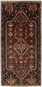 Shiraz Tappeto persiano 70x150 Rosso (Iran) Annodato A Mano
