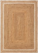 Tappeto in iuta tessuto a mano Jutta