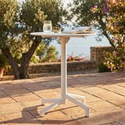 OPERA - tavolo da giardino in acciaio diametro 60