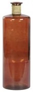 Vaso DKD Home Decor Terracotta Corda Vetro Temperato 25 x 25 x 75 cm