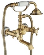 Rubinetto da vasca Rea Rustico Antique Gold