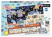 Puzzle Nathan Dans l'espace (Cherche et trouve) 150 Pezzi