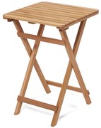 Tavolo da giardino 50x50 cm faggio