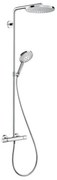 Rubinetto per doccia a 2 manopole Powderrain cromo lucido HANSGROHE